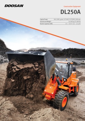 Ładowarki kołowe Doosan DL250A