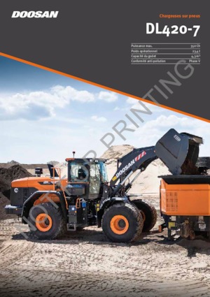 Ładowarki kołowe Doosan DL420-7