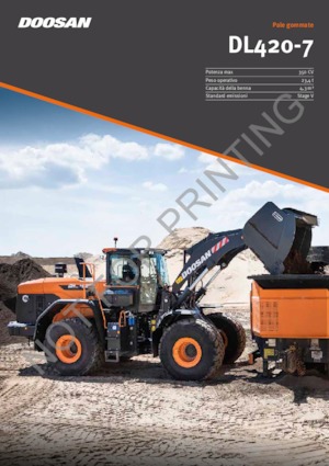 Ładowarki kołowe Doosan DL420-7