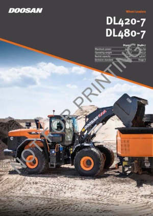 Ładowarki kołowe Doosan DL480-7