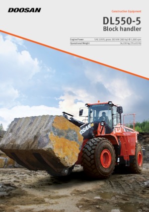 Ładowarki kołowe Doosan DL550-5BH