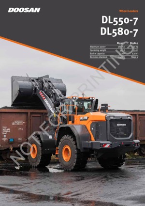 Ładowarki kołowe Doosan DL550-7