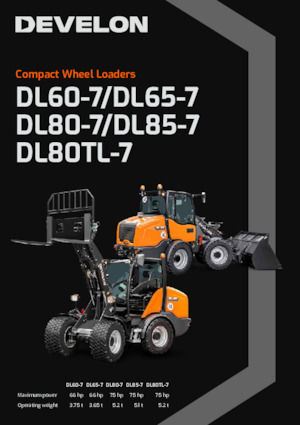 Ładowarki kołowe Develon DL80TL-7