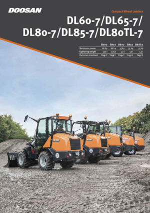 Ładowarki kołowe Doosan DL60-7