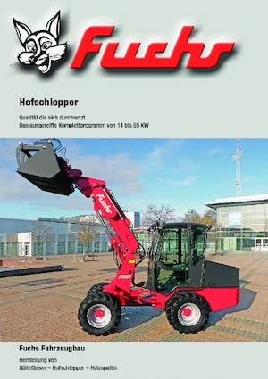 Placowe urządzenie załadowcze Fuchs Yard loaders F 1100