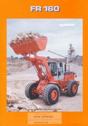 Ładowarki kołowe Fiat-Hitachi FR 160