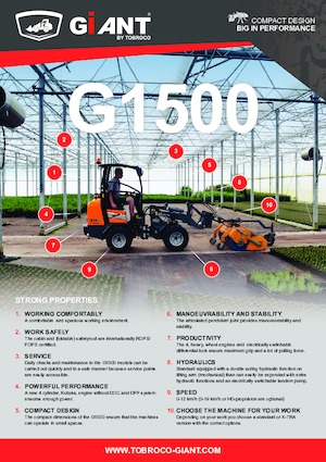 Ładowarki kołowe Giant G1500