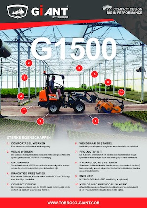 Ładowarki kołowe Giant G1500