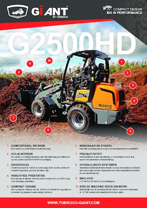 Ładowarki kołowe Giant G2500 X-tra HD