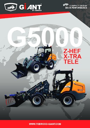 Ładowarki kołowe Giant G5000 X-tra