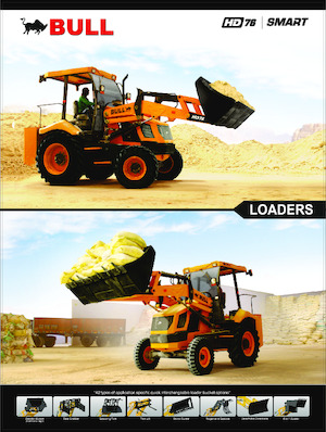 Ładowarki kołowe Bull HD76