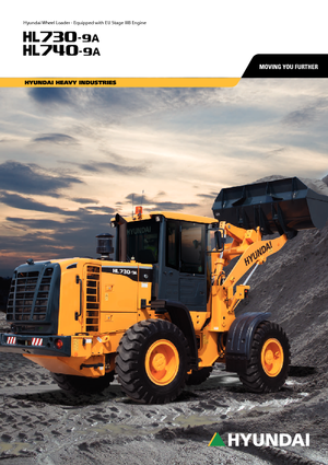 Ładowarki kołowe Hyundai HL 740-9 A