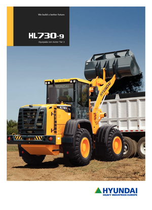 Ładowarki kołowe Hyundai HL 730-9