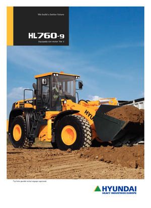 Ładowarki kołowe Hyundai HL 760-9
