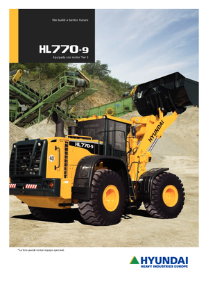 Ładowarki kołowe Hyundai HL 770-9