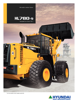 Ładowarki kołowe Hyundai HL 780-9