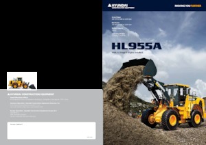 Ładowarki kołowe Hyundai HL955A