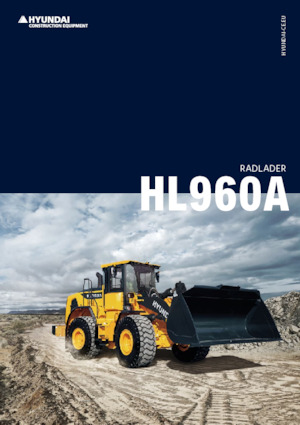 Ładowarki kołowe Hyundai HL960AHD