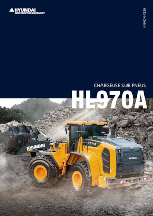 Ładowarki kołowe Hyundai HL970A