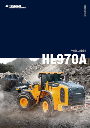 Ładowarki kołowe Hyundai HL970A