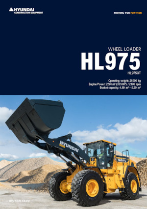 Ładowarki kołowe Hyundai HL975