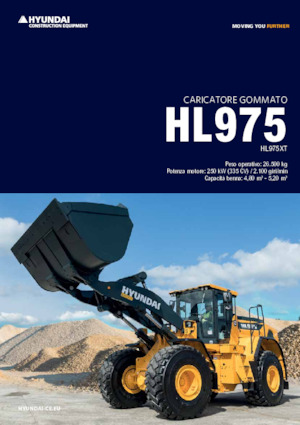 Ładowarki kołowe Hyundai HL975