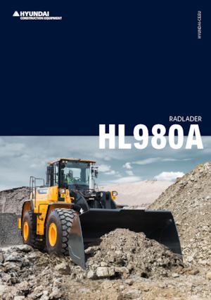 Ładowarki kołowe Hyundai HL980A