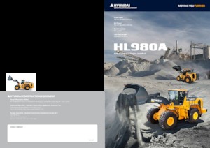 Ładowarki kołowe Hyundai HL980A