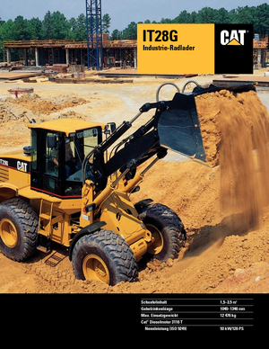 Ładowarki kołowe Caterpillar IT 28 G