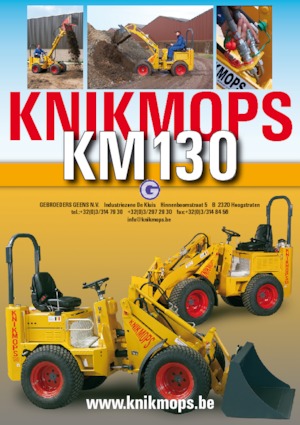 Ładowarki kołowe Gebr. Geens KM130TE
