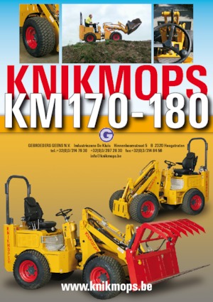 Ładowarki kołowe Gebr. Geens KM250H