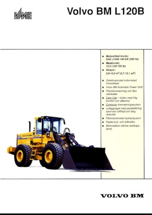 Ładowarki kołowe Volvo L 120 B