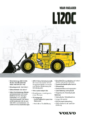 Ładowarki kołowe Volvo L120C