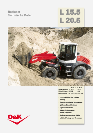 Ładowarki kołowe O&K L 20.5