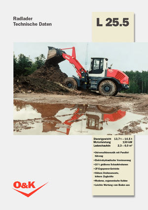 Ładowarki kołowe O&K L 25.5