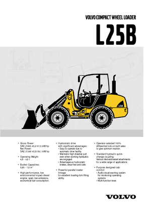 Ładowarki kołowe Volvo L25B