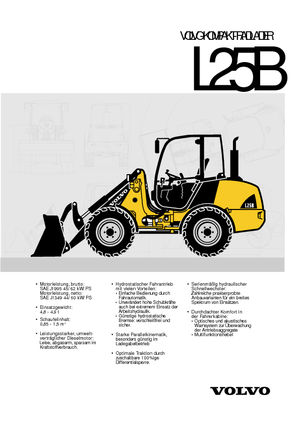 Ładowarki kołowe Volvo L25B