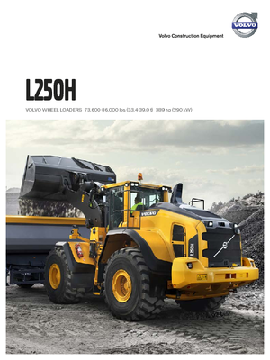 Ładowarki kołowe Volvo L250H