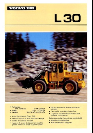 Ładowarki kołowe Volvo L 30