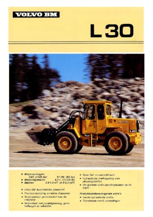 Ładowarki kołowe Volvo L 30