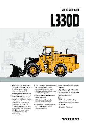 Ładowarki kołowe Volvo L 330 D-LB