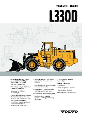 Ładowarki kołowe Volvo L 330 D-LB