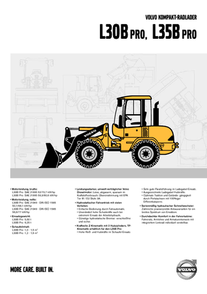 Ładowarki kołowe Volvo L30B ZX Pro