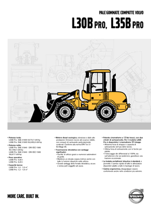Ładowarki kołowe Volvo L30B ZX Pro