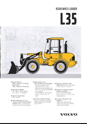 Ładowarki kołowe Volvo L 35