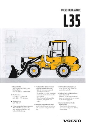 Ładowarki kołowe Volvo L 35