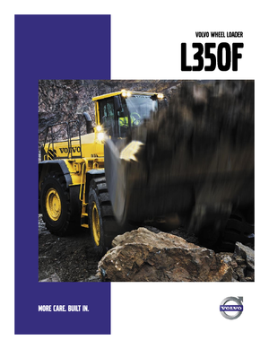Ładowarki kołowe Volvo L350F