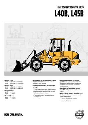 Ładowarki kołowe Volvo L45B TPS