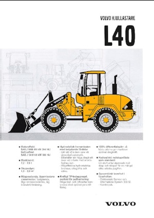 Ładowarki kołowe Volvo L 40