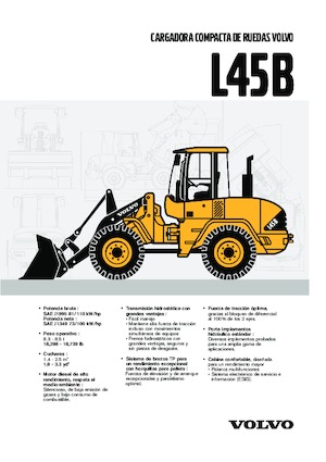 Ładowarki kołowe Volvo L 45 BTP